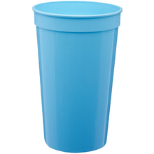 Load image into Gallery viewer, 22 oz Plastic Stadium Cup #ASC22 1 Color Imprint Min 12