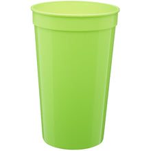 Load image into Gallery viewer, 22 oz Plastic Stadium Cup #ASC22 1 Color Imprint Min 12