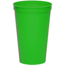 Load image into Gallery viewer, 22 oz Plastic Stadium Cup #ASC22 1 Color Imprint Min 12