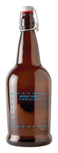 Load image into Gallery viewer, 1 Litre Swing Top Growler #GR1LSwing Min 72