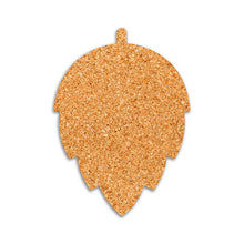 Load image into Gallery viewer, 1/8" Cork Coaster - Hop Shape #CCSTHOP Min 1