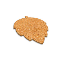 Load image into Gallery viewer, 1/8" Cork Coaster - Hop Shape #CCSTHOP Min 1