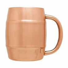 Load image into Gallery viewer, 14 oz Ankara Copper Coated Stainless Steel Moscow Mule Mug #ATM317 1 Color Imprint Min 12