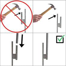 Load image into Gallery viewer, Burgers Flag Kit Hardware 11' Feet Feather Flag Sign Outdoor Banner #SO-3RHM-0ROP Min 1