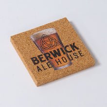 Load image into Gallery viewer, 4"x 4" Solid Cork Coaster - Square #CSTCSQ Min 1