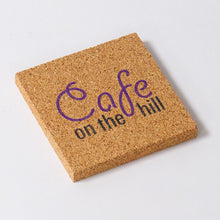 Load image into Gallery viewer, 4"x 4" Solid Cork Coaster - Square #CSTCSQ Min 1