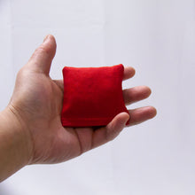 Load image into Gallery viewer, Mini 2.5" Canvas Bag Toss Bag in Hand