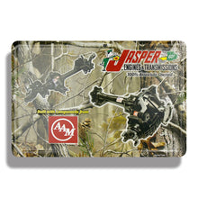 Load image into Gallery viewer, Small Custom Embossed Metal Parking Sign - 8"x12" (4 Color Process) #SP-4C Process 8" x 12" Signs Min 100