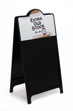 Load image into Gallery viewer, A-frame Chalkboard Sign with Round Top #AFCBRT2324 Min 1