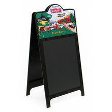 Load image into Gallery viewer, A-frame Chalkboard Sign with Round Top #AFCBRT2324 Min 1