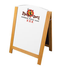 Load image into Gallery viewer, A-frame Wet-Erase Sign with Open Top #AFWEOT2436 Min 1