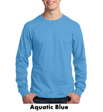 Load image into Gallery viewer, Personalized Port & Company++ Long Sleeve Cotton T-Shirt #APC54LS 2 Color, Colors Min 12