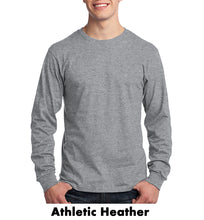 Load image into Gallery viewer, Personalized Port & Company++ Long Sleeve Cotton T-Shirt #APC54LS 1 Color, Colors Min 12