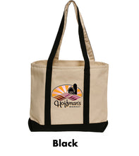 Load image into Gallery viewer, Heavyweight Cotton Tote Bags #ATOT210 2 Color Imprint Min 12