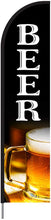 Load image into Gallery viewer, Beer Feather Flag Kit 15' Feet Feather Flag Sign Outdoor Banner #BEER-EVSS15 Min 1