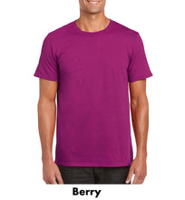 Load image into Gallery viewer, Gildan SoftStyle Adult T-Shirt #AG64000 Color - 2 Color Imprint Min 12