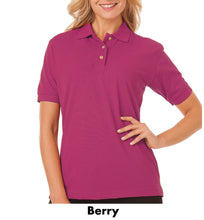 Load image into Gallery viewer, Blue Generation Ladies Short Sleeve Polo Shirt #ABGEN6204 BP Unlimited Min 12