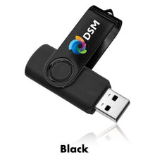 Load image into Gallery viewer, 8 GB Swivel USB Drive #AUSB0028GB 1 Color Imprint Min 12