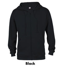 Load image into Gallery viewer, Adult Unisex Heavyweight Fleece Zip Hoodie Sweatshirt #A99300 1 Color Imprint Min 12