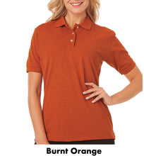 Load image into Gallery viewer, Blue Generation Ladies Short Sleeve Polo Shirt #ABGEN6204 1 Color Min 12