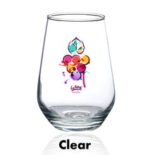 Load image into Gallery viewer, 16 oz. Vaso Silicia Stemless Wine Glasses #A0761AL 2 Color Imprint Min 12