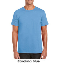 Load image into Gallery viewer, Gildan SoftStyle Adult T-Shirt #AG64000 Color - 2 Color Imprint Min 12