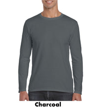 Load image into Gallery viewer, Gildan++ SoftStyle++ 4.5 oz. Adult Long Sleeve T-Shirt #AG64400 1 Color Min 12