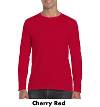Load image into Gallery viewer, Gildan++ SoftStyle++ 4.5 oz. Adult Long Sleeve T-Shirt #AG64400 2 Color Min 12