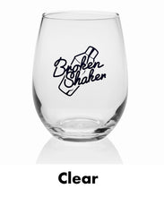 Load image into Gallery viewer, 9 oz. Import Stemless Wine Glasses #A207 Color- 2 Color Imprint Min 12