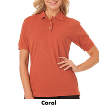 Load image into Gallery viewer, Blue Generation Ladies Short Sleeve Polo Shirt #ABGEN6204 1 Color Min 12
