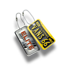 Load image into Gallery viewer, Custom Embossed Aluminum Key Tag (1 3/8"x2 3/4") #5012-KT Key Tags 1 3/8" x 2 3/4" Min 250