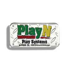 Load image into Gallery viewer, Custom Embossed Bicycle License Plate - 3"x6" (4 Color Process) #BP-4C Process Bike Plates 3" x 6" Min 250