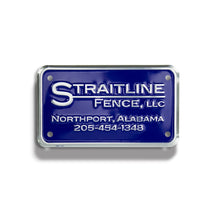 Load image into Gallery viewer, Custom Embossed Motorcycle License Plate (4"x7") #5012-MT Motorcycle Plate 4" x 7" Min 100