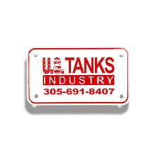 Load image into Gallery viewer, Custom Embossed Motorcycle License Plate (4"x7") #5012-MT Motorcycle Plate 4" x 7" Min 100