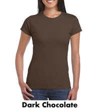 Load image into Gallery viewer, Ladies 4.5 oz 100% Cotton Preshrunk Tee #A64000L 2 Color, Colors Min 12