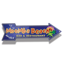 Load image into Gallery viewer, Custom Embossed Arrow Sign - 6"x20" (4 Color Process) #AS-4C Process Arrow Signs 6" x 20" Min 100