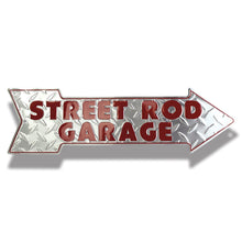 Load image into Gallery viewer, Custom Embossed Arrow Sign - 6"x20" (4 Color Process) #AS-4C Process Arrow Signs 6" x 20" Min 100