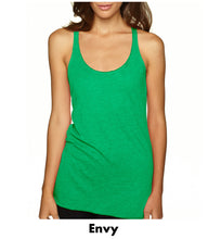 Load image into Gallery viewer, Next Level Tri-Blend Racerback Tank Top #ANL6733 2 Color Min 12