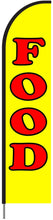 Load image into Gallery viewer, Food Flag Kit 15' Feet Feather Flag Sign Outdoor Banner #FOOD-Y-EVSS15 Min 1