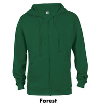 Load image into Gallery viewer, Adult Unisex Heavyweight Fleece Zip Hoodie Sweatshirt #A99300 1 Color Imprint Min 12