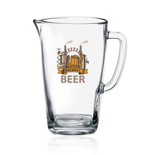 Load image into Gallery viewer, 42 oz. Napoles Glass Pitcher #A0674AL 1 Color Imprint Min 12