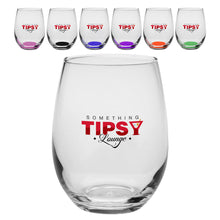 Load image into Gallery viewer, 9 oz. Import Stemless Wine Glasses #A207 Color- 2 Color Imprint Min 12