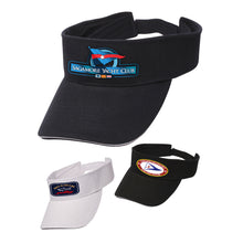 Load image into Gallery viewer, Brushed Cotton Sandwich Visor #ACAP01 1 Color Imprint Min 12