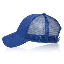 Load image into Gallery viewer, Cotton Front Mesh Caps #ACAP49 Embroidery Min 12