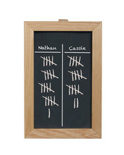 Load image into Gallery viewer, Game Scoreboard - Countertop Chalkboard #PGSCB01C Min 1