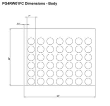 Load image into Gallery viewer, Giant Four In A Row Game (Blank) #PG4RW01 Min 1