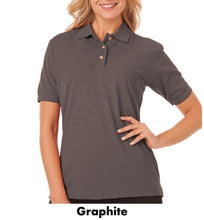 Load image into Gallery viewer, Blue Generation Ladies Short Sleeve Polo Shirt #ABGEN6204 2 Color Min 12