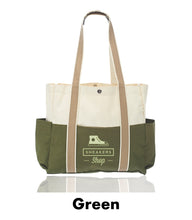 Load image into Gallery viewer, Dual Color Shoulder Tote Bags #ATOT29 1 Color Imprint Min 12