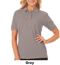 Load image into Gallery viewer, Blue Generation Ladies Short Sleeve Polo Shirt #ABGEN6204 1 Color Min 12