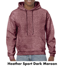 Load image into Gallery viewer, Gildan Adult Hooded Sweatshirt #A18500 BP Unlimited, Colors Min 12